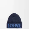 Berretto LOEWE in lana blu navy Berretto LOEWE in lana blu navy