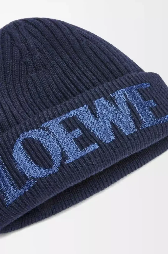 Berretto LOEWE in lana blu navy Berretto LOEWE in lana blu navy