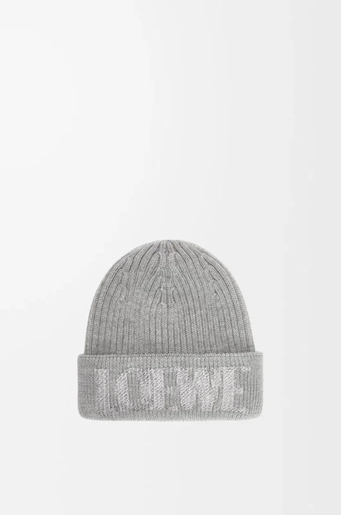 Berretto LOEWE in lana Grigio