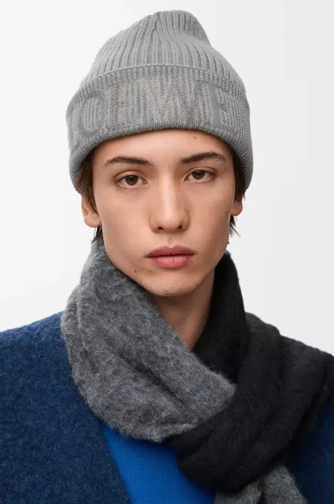 Berretto LOEWE in lana Grigio
