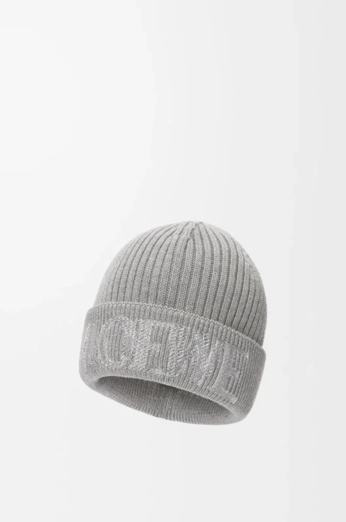 Berretto LOEWE in lana Grigio