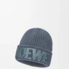 Berretto LOEWE in lana grigio blu Berretto LOEWE in lana grigio blu