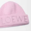 Berretto LOEWE in lana rosa chiaro Berretto LOEWE in lana rosa chiaro