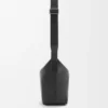 Borsa a tracolla Cubi piccola in morbida pelle di vitello martellata Nero Borsa a tracolla Cubi piccola in morbida pelle di vitello martellata Nero