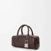 Borsa Amazona 23 corta in pelle di vitello lucida Dark Chestnut Borsa Amazona 23 corta in pelle di vitello lucida Dark Chestnut
