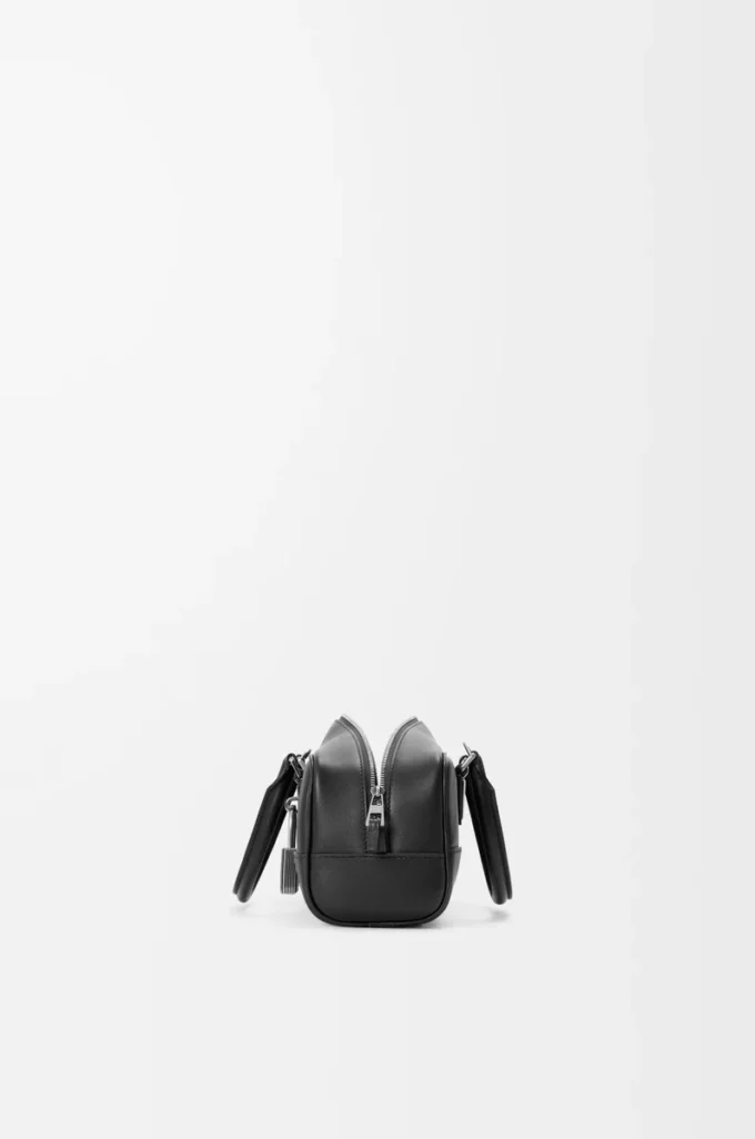 Borsa Amazona 23 corta in pelle di vitello lucida Nero Borsa Amazona 23 corta in pelle di vitello lucida Nero
