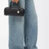 Borsa Amazona 23 corta in pelle di vitello nappa Nero Borsa Amazona 23 corta in pelle di vitello nappa Nero