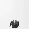 Borsa Amazona 23 corta in pelle di vitello nappa Nero Borsa Amazona 23 corta in pelle di vitello nappa Nero