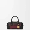 Borsa Amazona 23 corta in pelle di vitello nappa Nero/Borgogna Borsa Amazona 23 corta in pelle di vitello nappa Nero/Borgogna