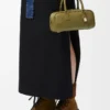 Borsa Amazona 23 corta in pelle di vitello nappa Olive Borsa Amazona 23 corta in pelle di vitello nappa Olive