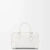Borsa Amazona 23 in morbida pelle di vitello martellata Soft White Borsa Amazona 23 in morbida pelle di vitello martellata Soft White