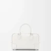 Borsa Amazona 23 in morbida pelle di vitello martellata Soft White Borsa Amazona 23 in morbida pelle di vitello martellata Soft White