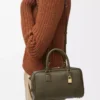 Borsa Amazona 23 in pelle di vitello nappa Dark Khaki Borsa Amazona 23 in pelle di vitello nappa Dark Khaki