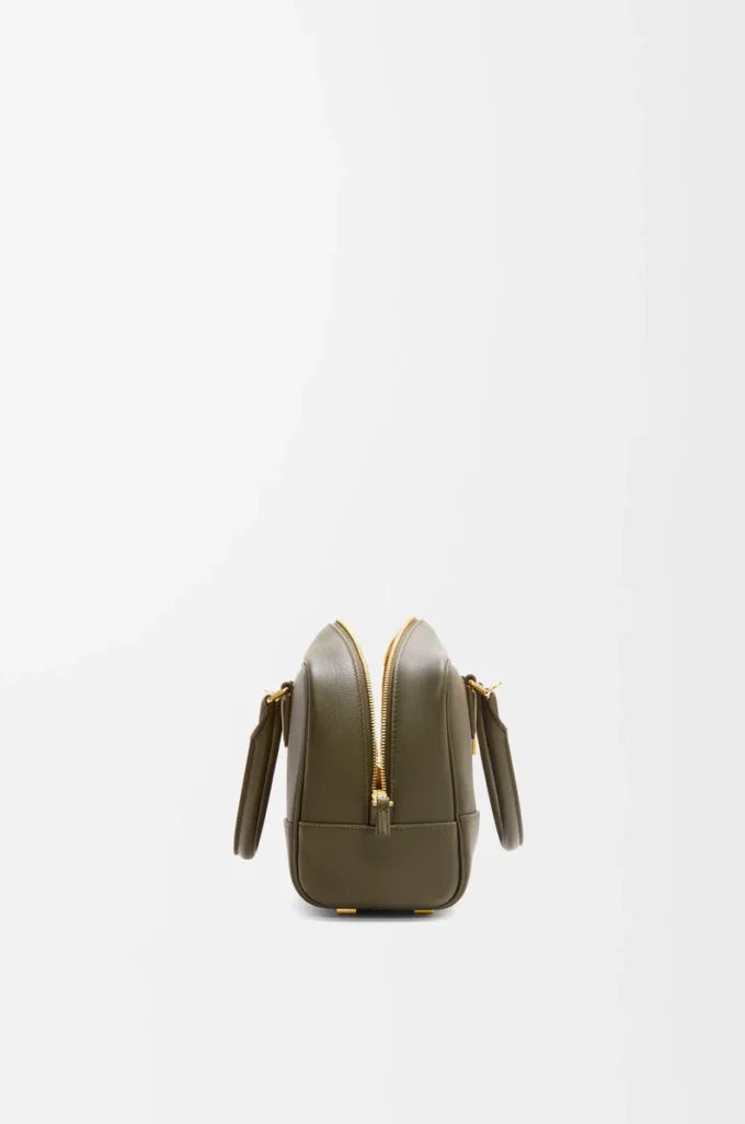 Borsa Amazona 23 in pelle di vitello nappa Dark Khaki Borsa Amazona 23 in pelle di vitello nappa Dark Khaki