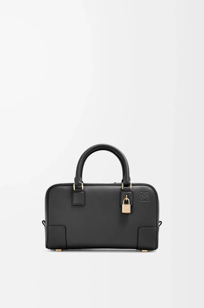 Borsa Amazona 23 in pelle di vitello nappa Nero Borsa Amazona 23 in pelle di vitello nappa Nero