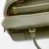Borsa Amazona 28 in pelle di vitello nappa verde avocado Borsa Amazona 28 in pelle di vitello nappa verde avocado