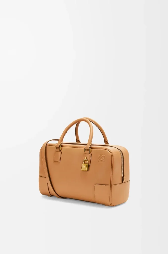 Borsa Amazona 28 in pelle di vitello nappa Warm Desert Borsa Amazona 28 in pelle di vitello nappa Warm Desert