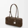 Borsa Amazona 31 corta in nubuck granulato Tundra Borsa Amazona 31 corta in nubuck granulato Tundra
