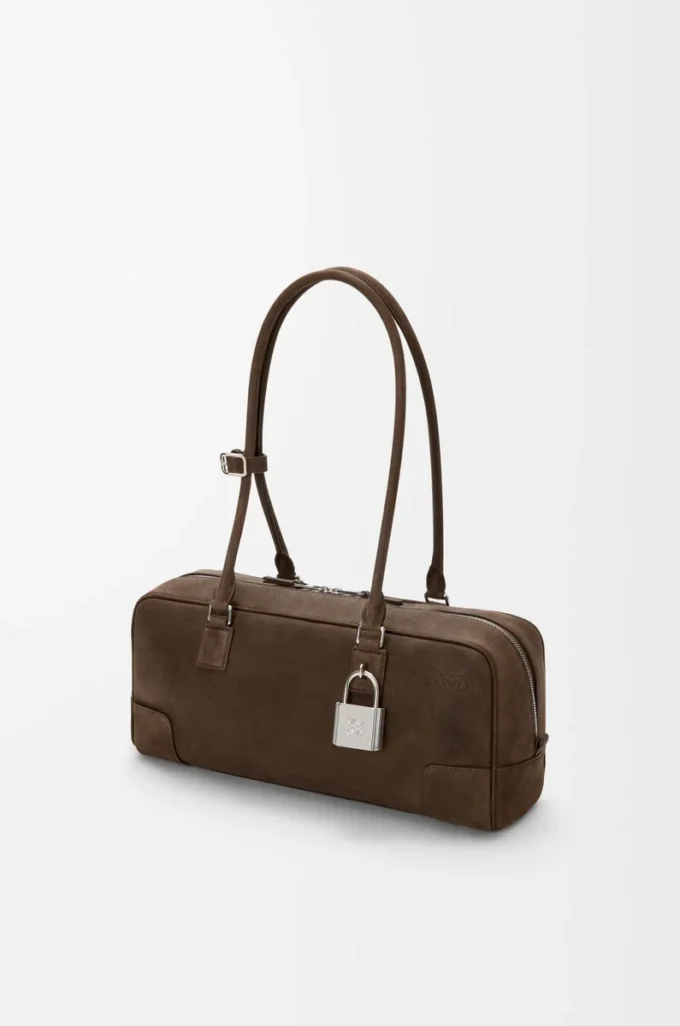 Borsa Amazona 31 corta in nubuck granulato Tundra Borsa Amazona 31 corta in nubuck granulato Tundra