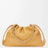Borsa Flamenco grande in morbida pelle di agnello nappa Sahara Borsa Flamenco grande in morbida pelle di agnello nappa Sahara