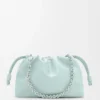 Borsa Flamenco media in morbida pelle di agnello nappa Frozen