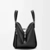 Borsa Hammock compatta in classica pelle di vitello Nero Borsa Hammock compatta in classica pelle di vitello Nero