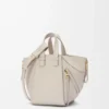 Borsa Hammock compatta in morbida pelle di vitello martellata Light Ghost Borsa Hammock compatta in morbida pelle di vitello martellata Light Ghost