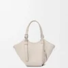 Borsa Hammock Flip in classica pelle di vitello Light Ghost Borsa Hammock Flip in classica pelle di vitello Light Ghost