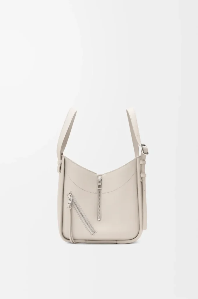 Borsa Hammock Flip in classica pelle di vitello Light Ghost Borsa Hammock Flip in classica pelle di vitello Light Ghost