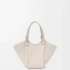 Borsa Hammock Flip in classica pelle di vitello Light Ghost Borsa Hammock Flip in classica pelle di vitello Light Ghost