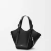 Borsa Hammock Flip in pelle di vitello classica Black Borsa Hammock Flip in pelle di vitello classica Black