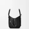 Borsa Hammock Flip in pelle di vitello classica Black Borsa Hammock Flip in pelle di vitello classica Black
