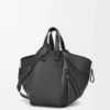 Borsa Hammock piccola in classica pelle di vitello Nero Borsa Hammock piccola in classica pelle di vitello Nero