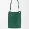 Borsa hobo Pebble in morbida pelle di vitello martellata Evergreen Borsa hobo Pebble in morbida pelle di vitello martellata Evergreen