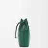 Borsa hobo Pebble in morbida pelle di vitello martellata Evergreen Borsa hobo Pebble in morbida pelle di vitello martellata Evergreen