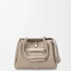 Borsa Madrid media in morbida pelle di vitello martellata Clay Borsa Madrid media in morbida pelle di vitello martellata Clay