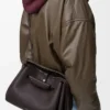 Borsa Madrid media in morbida pelle di vitello martellata Dark Ebony Borsa Madrid media in morbida pelle di vitello martellata Dark Ebony