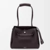 Borsa Madrid media in morbida pelle di vitello martellata Dark Ebony Borsa Madrid media in morbida pelle di vitello martellata Dark Ebony
