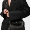 Borsa Madrid piccola in morbida pelle di vitello nera
