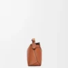 Borsa Mini Puzzle Edge in classica pelle di vitello Tan