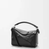 Borsa Panta small Puzzle in pelle di vitello lucida Nero Borsa Panta small Puzzle in pelle di vitello lucida Nero