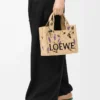 Borsa piccola LOEWE Font in rafia naturale Borsa piccola LOEWE Font in rafia naturale