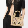 Borsa piccola LOEWE Font in rafia naturale Borsa piccola LOEWE Font in rafia naturale