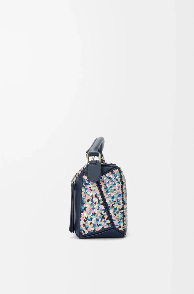 Borsa Puzzle 10 Confetti in classica pelle di vitello Multicolor Borsa Puzzle 10 Confetti in classica pelle di vitello Multicolor