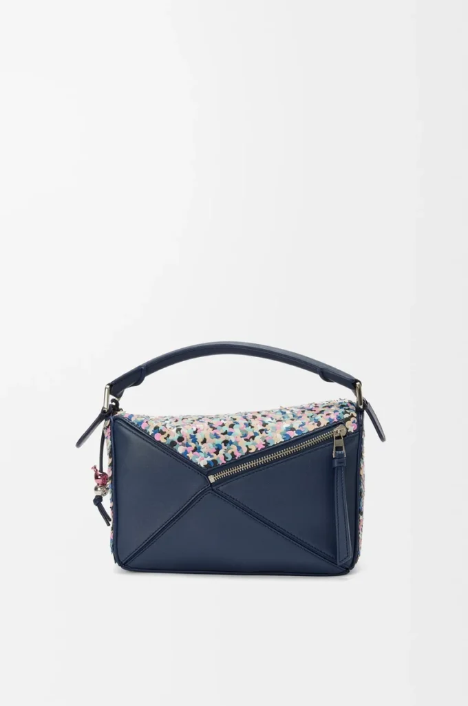 Borsa Puzzle 10 Confetti in classica pelle di vitello Multicolor Borsa Puzzle 10 Confetti in classica pelle di vitello Multicolor