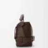 Borsa Puzzle Biker grande in pelle di vitello lucida Dark Chestnut Borsa Puzzle Biker grande in pelle di vitello lucida Dark Chestnut