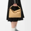 Borsa Puzzle Edge piccola in pelle di vitello classica Silk Beige Borsa Puzzle Edge piccola in pelle di vitello classica Silk Beige