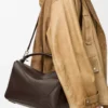 Borsa Puzzle Featherlight grande in pelle di agnello nappa Dark Chestnut Borsa Puzzle Featherlight grande in pelle di agnello nappa Dark Chestnut