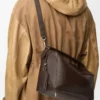 Borsa Puzzle Featherlight grande in pelle di agnello nappa Dark Chestnut Borsa Puzzle Featherlight grande in pelle di agnello nappa Dark Chestnut
