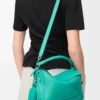Borsa Puzzle Featherlight piccola in pelle di agnello nappa acquamarina Borsa Puzzle Featherlight piccola in pelle di agnello nappa acquamarina